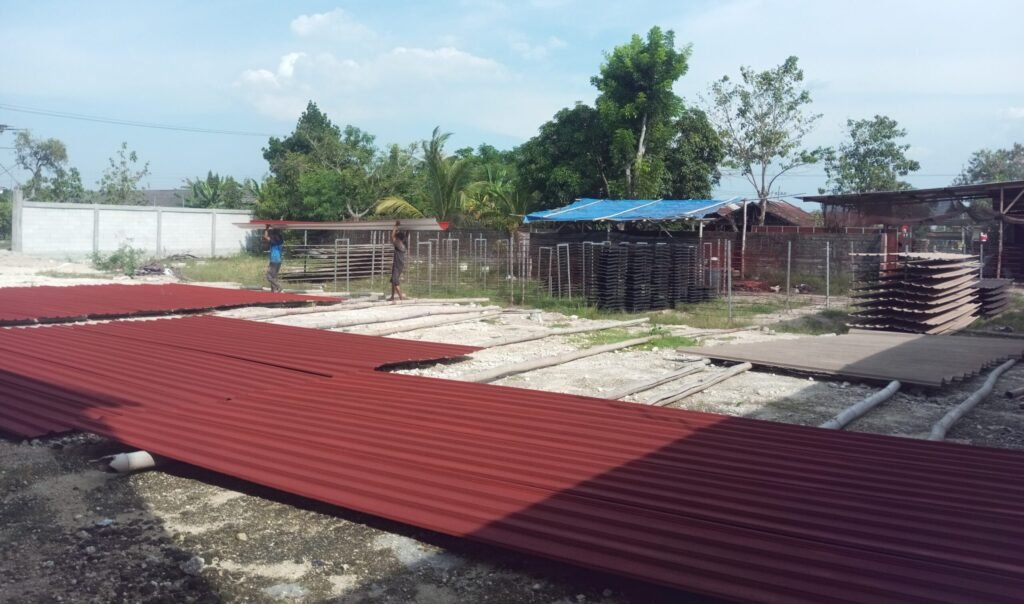 atap spandek pasir